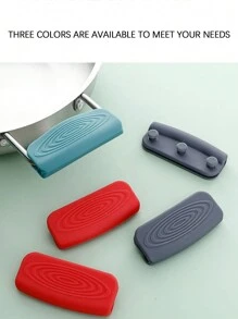 Extra Thick Silicone Heat Resistant Cooking Gloves, Pot Handle Gripper Sleeve For Cast Iron Cookware