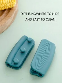 Extra Thick Silicone Heat Resistant Cooking Gloves, Pot Handle Gripper Sleeve For Cast Iron Cookware