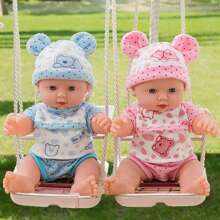 1 件 12 英寸/30 厘米逼真软橡胶婴儿娃娃，儿童娃娃，带衣服套装，时尚娃娃，生日礼物，儿童安慰和伴侣 - 兒童娃娃 - 查看 1