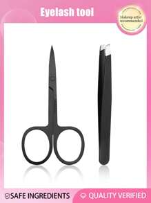 7件套/6件套/4件套修眉工具套装，包含眉夹、眉剪、眉梳、脱毛器、夹子、胡须和眉毛修型器、脱毛镊子、眉夹、黑色眉毛修剪器和脱毛工具，用于日常去除面部毛发。适用于化妆、价格实惠、梳妆台、卧室、化妆配件、镊子、价格实惠、圣诞礼物、化妆品、化妆工具、廉价商品、礼品、圣诞礼物、赠品、旅行、廉价商品、旅行必备品。 - 彩色 - 查看 15
