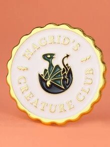 1pc Unique Zinc Alloy Creative Enamel Badge Brooch For Women - Fashion Accessory Pin For Backpacks, Hats And Jackets - Perfect Birthday Gift For Friends And Family School Office Accessories Shirts Jewelry Christmas Halloween Clothes Pin Funny Cute Teacher Gifts Costume Accessories Bag Charms - 1pc - View 9