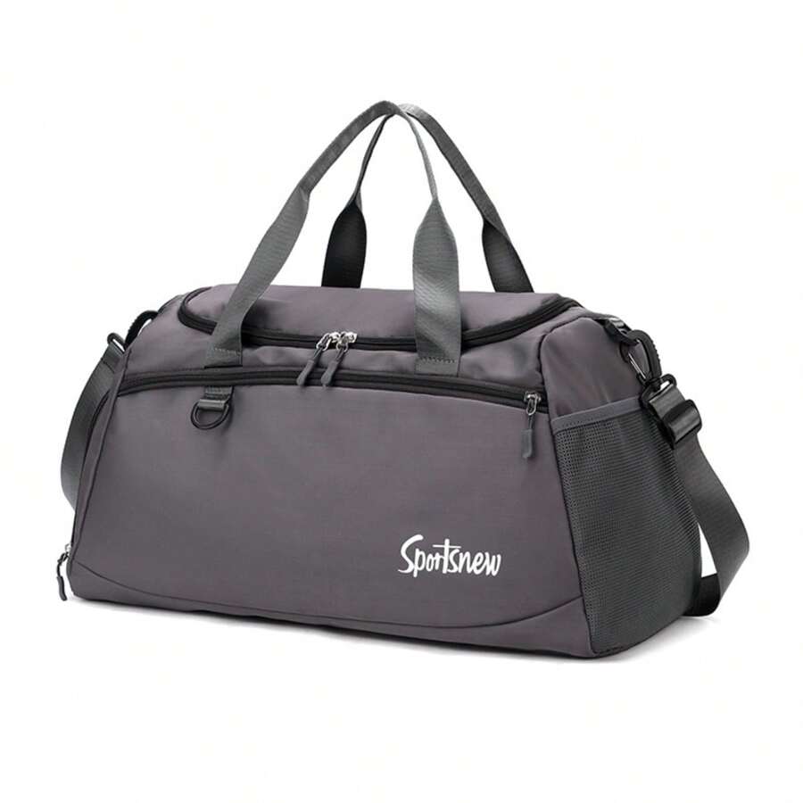 Waterproof Travel Bag Gym Fitness Bag - 灰色 - 查看 1