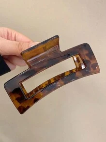 Juego de 3/1 pieza de pinzas para el cabello de mujer de gran tamaño. Tamaño 12 cm/4.7 pulgadas, material acrílico, diseño minimalista de moda. Pinza para el cabello, pinza para el cabello, pinza para el cabello
