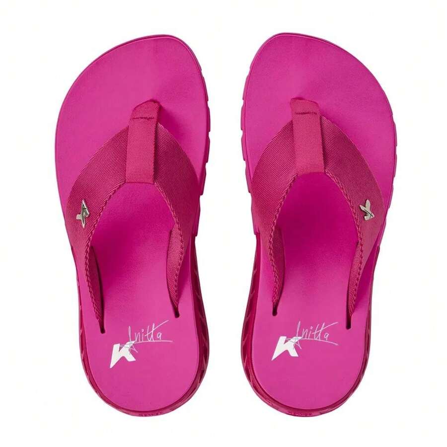 Rakka Women's Flip-Flop Sandal New Release - HỒNG - Xem 1