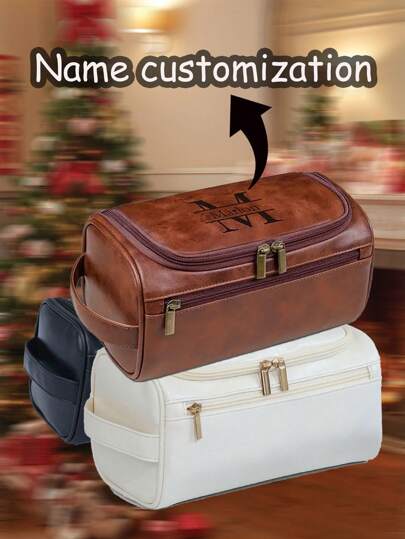 Travel Business Toiletries Bag For Men And Women On Business Trips, Portable With High-End Feel, Large Capacity Storage Bag That Can Be Hung For Toiletries Storage Bag