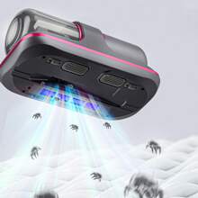 Aspirador De Pó Para Cama Removedor De Ácaro Sem Fio Portátil USB Recarregável - A588 - Vermelho - Visão 3