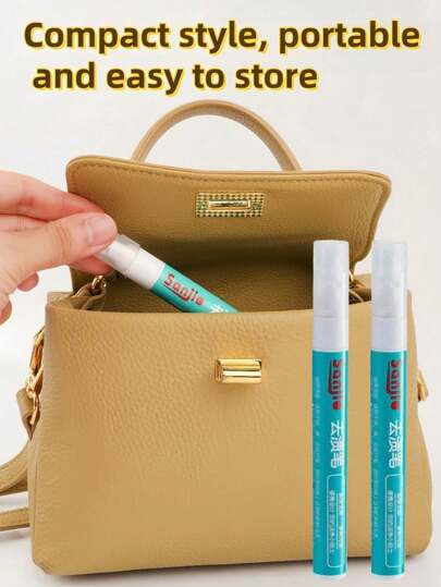 Bolígrafo portátil de descontaminación de emergencia, puede descontaminar rápidamente sin limpiar, descontaminación de emergencia durante los viajes, puede eliminar manchas de vino, pequeñas manchas de aceite, fácil de transportar, alivia la vergüenza, solo es eficaz para manchas frescas, herramientas de limpieza de telas