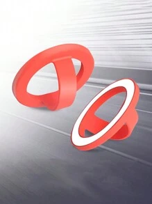 360 度旋转磁力环握把支架，通用手指握把，强磁力，兼容 iPhone、Android 手机壳 - 防滑松垮支架 - 彩色 - 查看 13