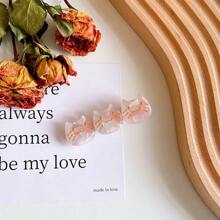 مشابك شعر بلاستيكية ثلاثية اللون من الأسيتات بتصميم قطة وتمساح، مشابك شعر مخالب، اكسسوارات شعر، أدوات مدرسية