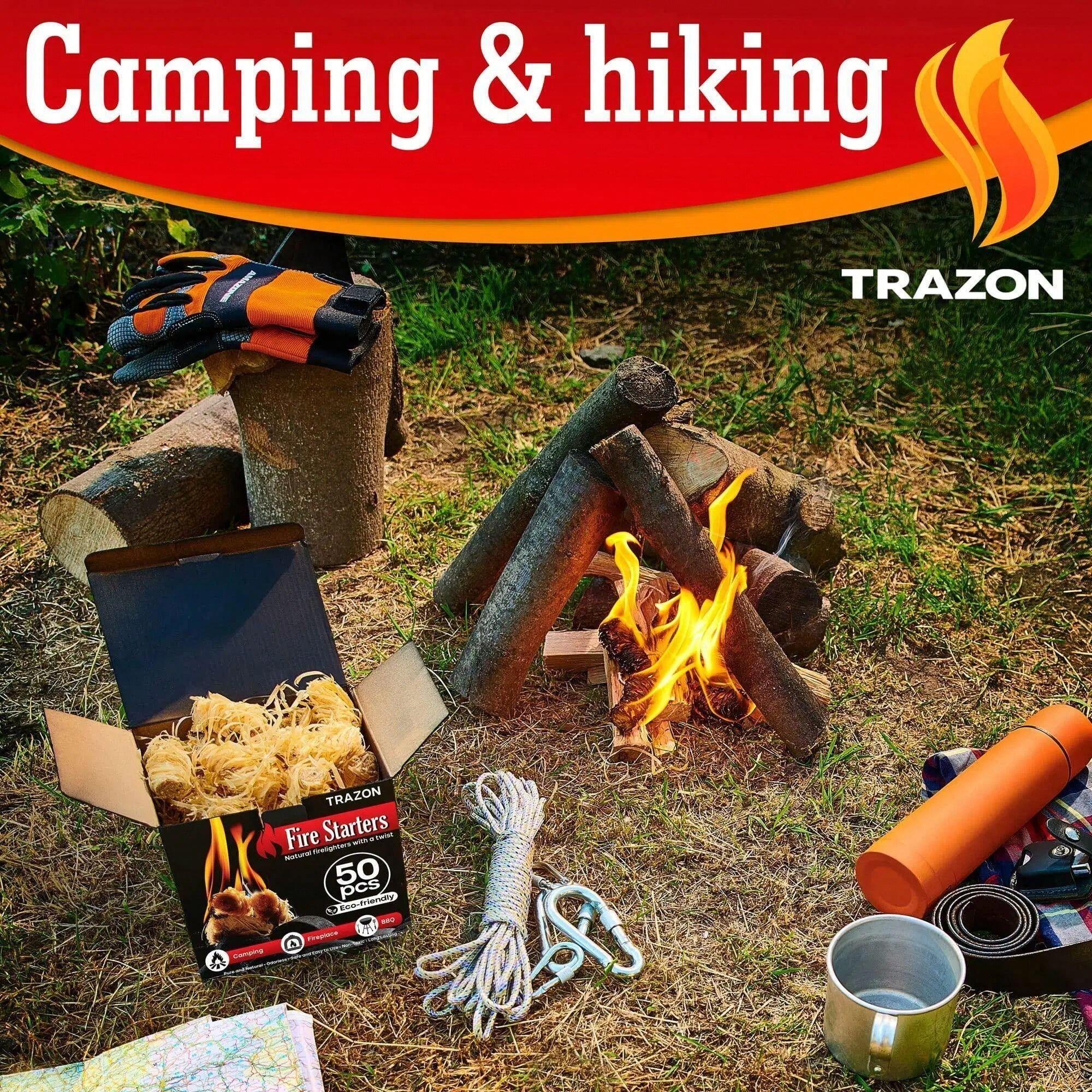 Fire Starters For Indoor And Outdoor Fires Fireplace, Campfires, Wood