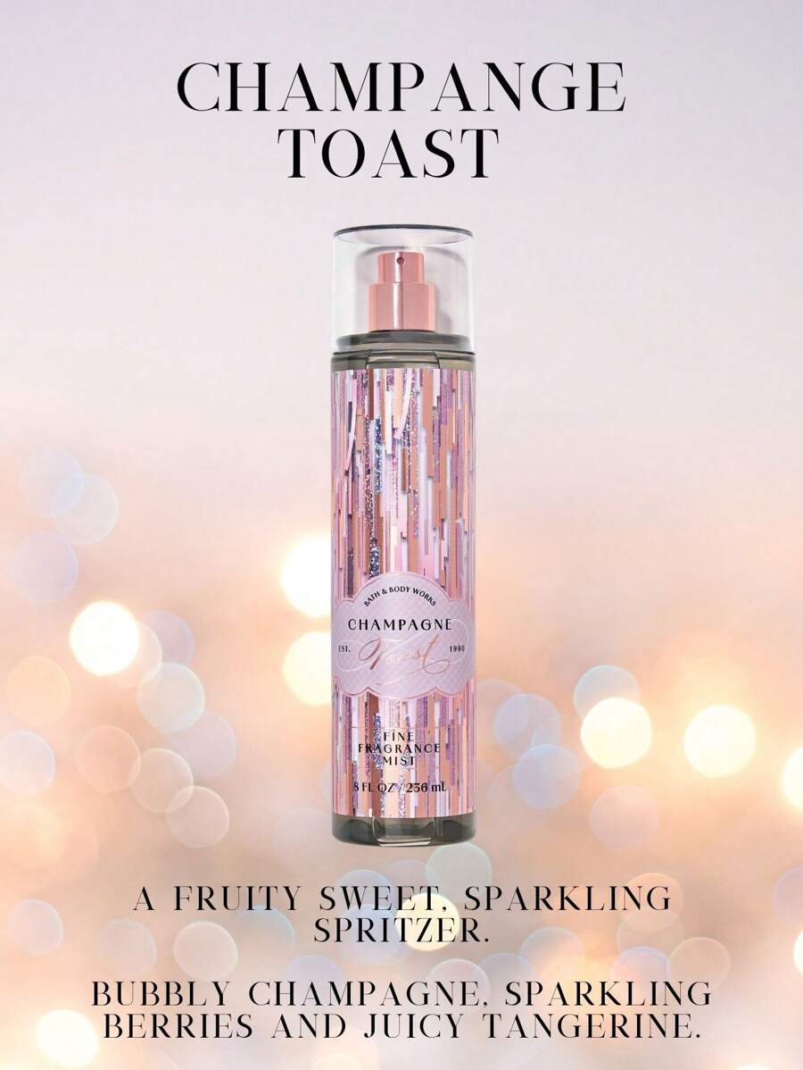 Bath & Body Works Bath And Body Works BBW Fine Fragrance Body Mist - Bánh Mì Nướng Champange Mới - Xem 1