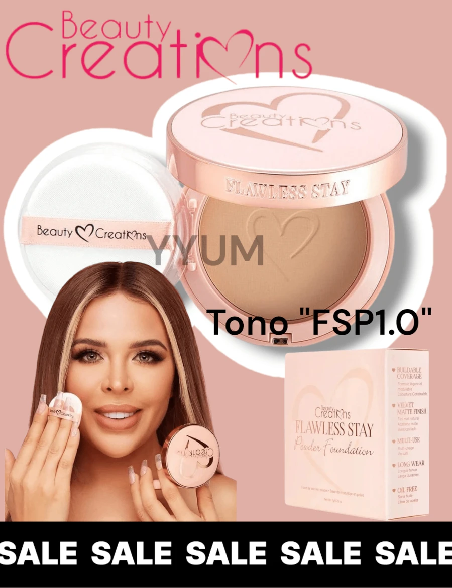 FLAWLESS STAY POWDER FOUNDATION BEAUTY CREATIONS - TONO .FSP1.0 - 查看 1