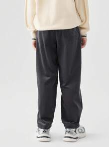 Balabala Boys' Corduroy Pants 2024 Autumn Color Block