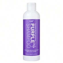 2 Peças Conjunto de Shampoo Roxo e Máscara de Cabelo para Cabelos Loiros, Grisalhos - Cabelos Coloridos - Infundido com Óleo de Cocos Nucifera, Repara, Hidrata e Ilumina