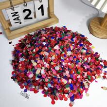 1 套/1 件 100g 多色五彩纸屑 PET 纸亮片、派对用品、新奇派对礼花，适用于庆祝、周年纪念、婚礼、新年、毕业典礼、生日派对和其他狂欢节 - 多種色彩規格 - 查看 3
