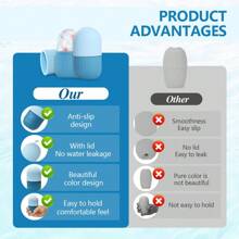 Facial Ice Mold, Ice Face Roller Face Massage Tools To Reduce Puffiness And Sculpt Face Contours, Suitable For Face, Eyes, Neck - Pink - View 8