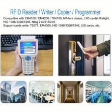 10 Frequency NFC Smart Card Reader Writer RFID Copier Duplicator 125KHz 13.56MHz