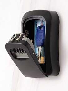 Key Safe With 4-Digit Programmable Password Allows Changes - màu đen - Xem 7