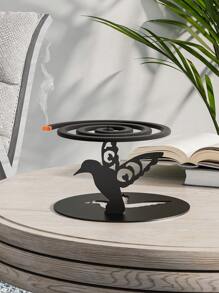 1 件便携式蚊香炉套装 - 现代香炉带盖和手柄，适合家庭和户外使用 - 有效的驱蚊架，设计紧凑，携带方便 - 彩色 - 查看 1