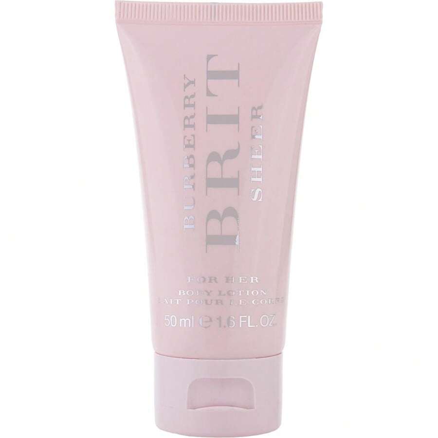 Burberry Brit Sheer By Burberry Women Pineapple Leaves, Yuzu, Peach Blossom, Mandarin, Peony, Nashi Pear, Sweet Pea, Amyris Wood, White Musk, Grapes, Lychee Body Lotion 1.7 Oz