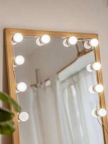 LUCES PARA TOCADOR DE LED, Espejo Bombilla Regulable - Blanco - Ver 6