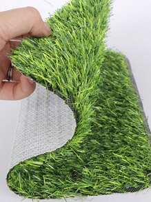 Nejlue Artificial Flowers/Plants1111 Home & Living 1pc Artificial Grass Door Mat Indoor/Outdoor Rug Green Turf Perfect For Multi-Purpose Home Entryway Scraper Garden Doormat Dog Mats - Green - View 6