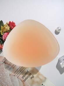 ANGDIE 1入 膚色矽膠三角胸部義乳，耐熱適用於游泳與溫泉，人造矽膠胸墊，女性通用乳房切除後矽膠義乳，單包裝 - 卡其色 - 查看 8