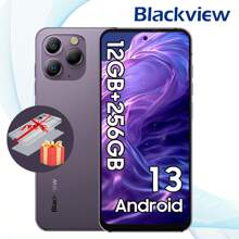Blackview A96 Android 13 Cellphone Helio G99 24GB(12+12Expand)+256GB Mobile Phone 6.5'' 2.4K Display With 120Hz Smartphone For US Purple, Stay Connected With Love - Purple - View 2