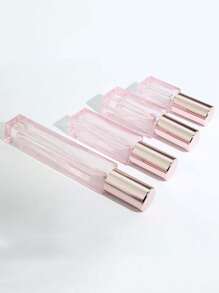 1/4 件 3/5/10ml 玻璃香水喷雾瓶，带铝制喷雾器，可再填充旅行雾化器