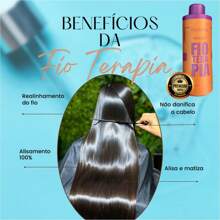 Progressiva Fio Sem Formol Terapia Alisamento Premium 1l - Multicolorido - Visão 6