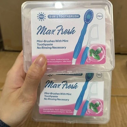 10 مجموعة فرش أسنان للبالغين بحبيبات بنكهات النعناع والشاي الأخضر والخوخ - شعيرات بوليستر ناعمة، رأس مدمج، خالية من الكحول، مجموعة فرشاة أسنان يدوية للسفر للنفس العطرة والعناية بالأسنان، ديكور حمام المنزل، ديكور الخريف، عودة إلى المدرسة