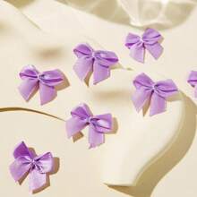 35 件多色迷你丝带蝴蝶结，适用于情人节生日礼物包装 DIY 装饰材料 - 彩色 - 查看 7