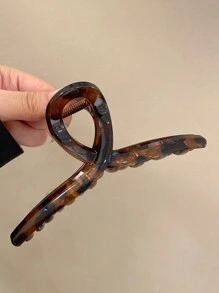 Juego de 3/1 pieza de pinzas para el cabello de mujer de gran tamaño. Tamaño 12 cm/4.7 pulgadas, material acrílico, diseño minimalista de moda. Pinza para el cabello, pinza para el cabello, pinza para el cabello