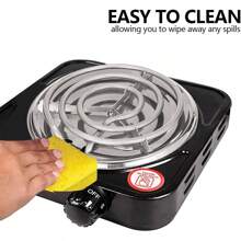 Single Burner Electric Stove Grill Kitchen - US A Type Plug(110-127V) - View 8