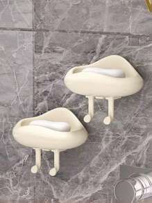 1 件装无需钻孔壁挂式浴室皂盒/皂盒家居浴室装饰秋季装饰返校季 - 芥末黃 - 查看 1