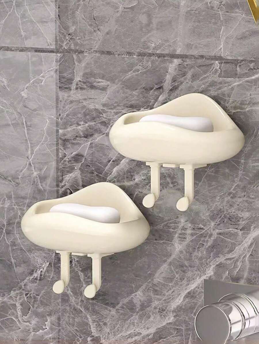 1 件装无需钻孔壁挂式浴室皂盒/皂盒家居浴室装饰秋季装饰返校季 - 芥末黃 - 查看 1