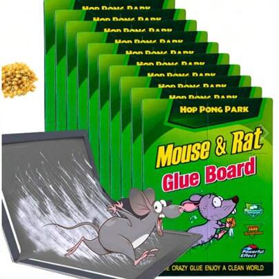 10 X MOUSETRAP RATS STRONG GLUE STRONG GLUE FLAVOR LEP BUY-TRAP 24x17 SIZE. Flere Sticky Insect Trap.