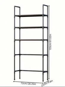 Washing Machine Organizer Rack, Over The Toilet Storage, Over The Toilet Shelf For Bathroom, Stable Freestanding Over The Toilet Organizer, Stainless Steel