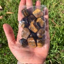 Tumbled Stone 100g - Wholesale Natural Crystal Tumbled Stone - Tiger's Eye - View 3