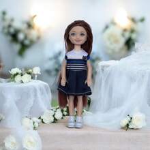 1 peça/2 peças de mini boneca de casal de 14 cm/5,5", acompanha roupas e sapatos de boneca, fantasia de festa para adultos, acessórios para boneca, presente de aniversário, Dia das Mães, presente de Natal, ótimo como lembrancinha de casamento. (Observação: o padrão de algumas roupas pode ser enviado aleatoriamente, mas o estilo é o mesmo.)