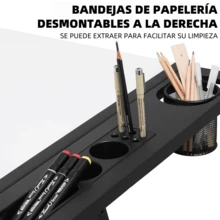 Restirador Profesional 96x60cm Arquitectura Dibujo + Banco - Negro - Ver 7