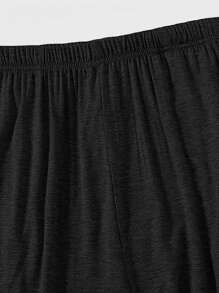 2 Stück/Packung Herren Lässig Freizeithosen, einfaches Design Lange Hosen geeignet für Frühling, Sommer, Herbst, Große Größen