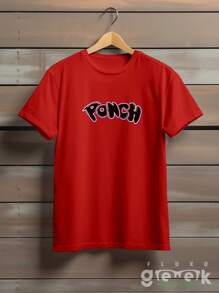 T-Shirt Over Streetwear Style Shirt Bear Pancho Premium Cotton Ref 1457 FLUXOGEEK - Đỏ - Xem 2