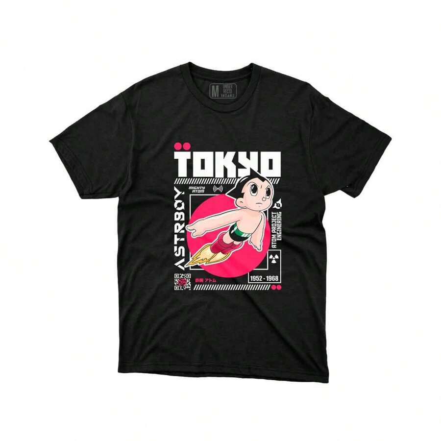 PLAYERA ASTROBOY TOKYO VERSION - Negro - Ver 1
