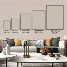 1pc Nordic Modern Canvas Picture Bohemia Simple Canvas Print Wall Art Geometry Round Paintings Poster For Living Room Bedroom Dining Room Office Apartment Bathroom Modern Home Decor
