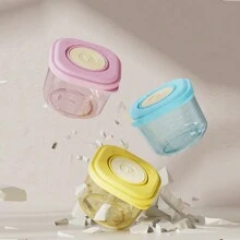 6 件套婴儿便携式密封储存容器、奶粉零食盒