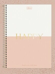 University Notebook 10 Subjects Happy Colors - Tilibra