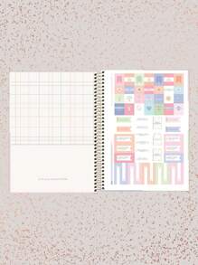 University Notebook 10 Subjects Happy Colors - Tilibra