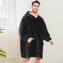 Manta con capucha con diseño de tres Puddles, sudadera tipo manta grande y esponjosa para adultos mujeres y hombres, manta con capucha cálida y cómoda, regalo para mamá y novia - 1 - Ver 7