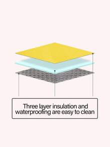 大容量卡通小鱼图案午餐袋，户外保温便携式手提午餐袋，加宽手提带设计，内有防水层，保温方便清洗，适用于上学、工作、商务旅行、度假、露营、旅行，赠送给朋友、家人、女朋友、情侣、生日礼物、毕业礼物、周年纪念礼物 - 彩色 - 查看 6